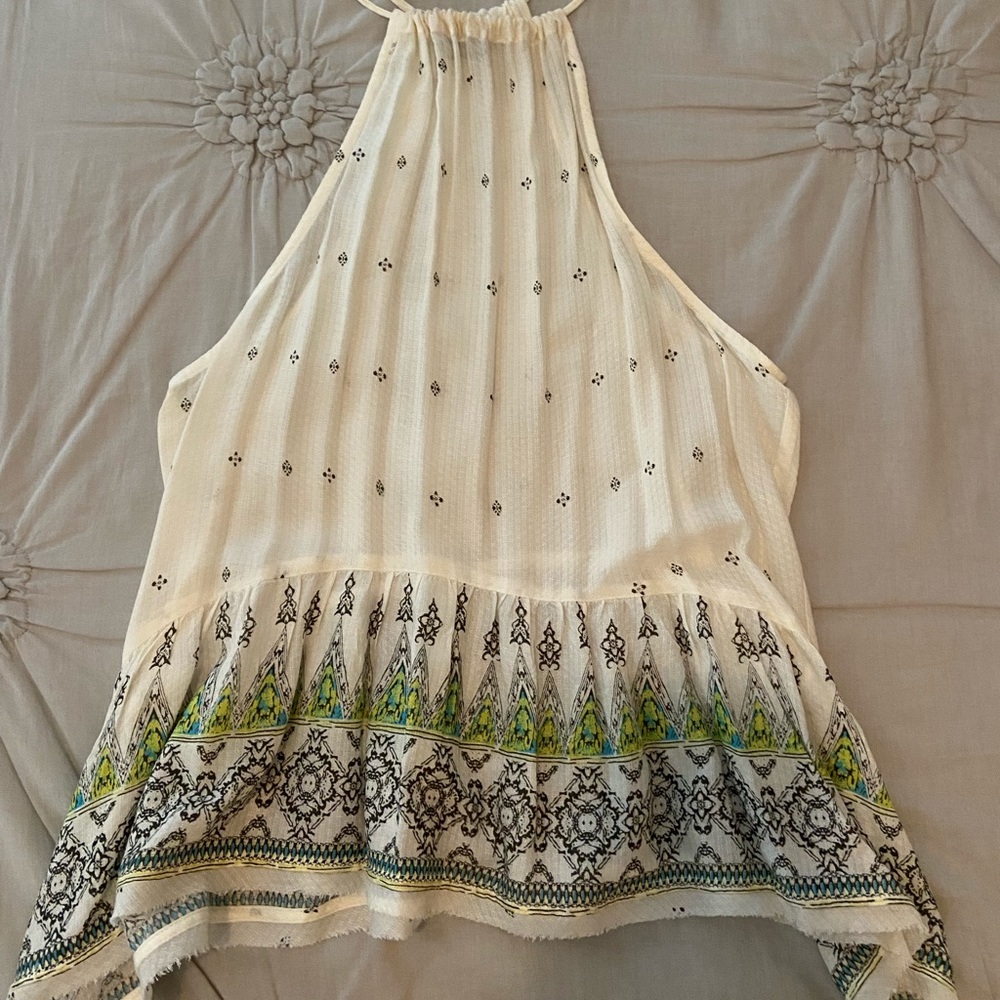 Peplum tank